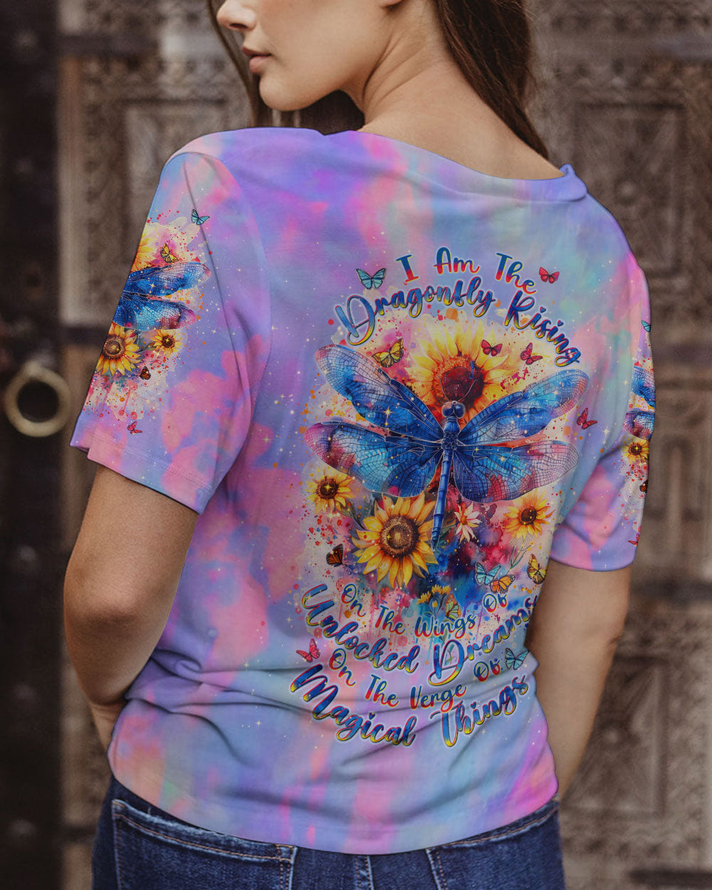 I AM THE DRAGONFLY RISING ALL OVER PRINT - TLNT0703245