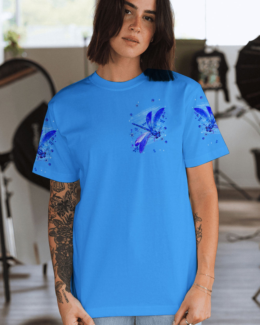 WHISPER WORDS OF WISDOM LET IT BE DRAGONFLY ALL OVER PRINT  - TLNT0710251