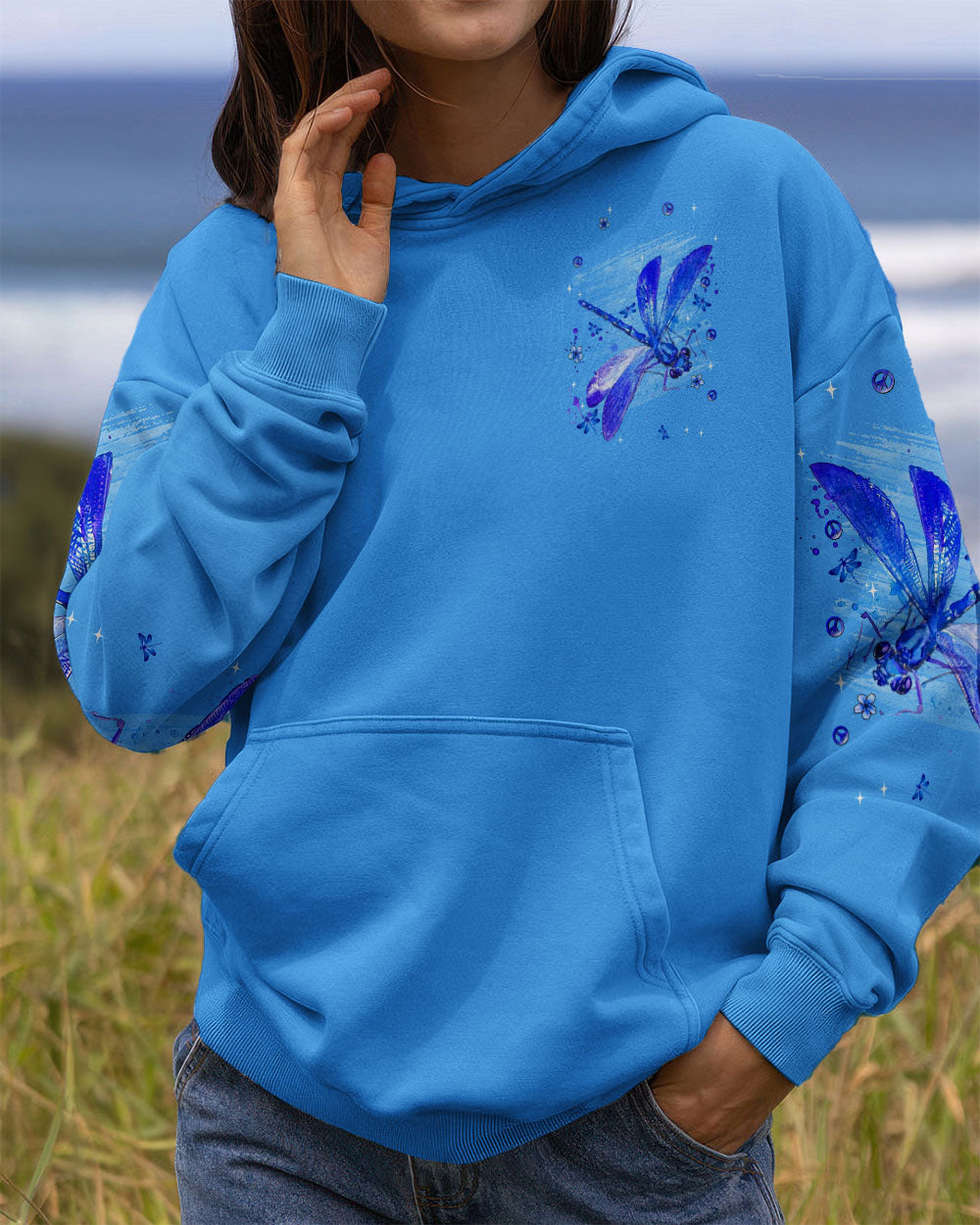 WHISPER WORDS OF WISDOM LET IT BE DRAGONFLY ALL OVER PRINT  - TLNT0710251