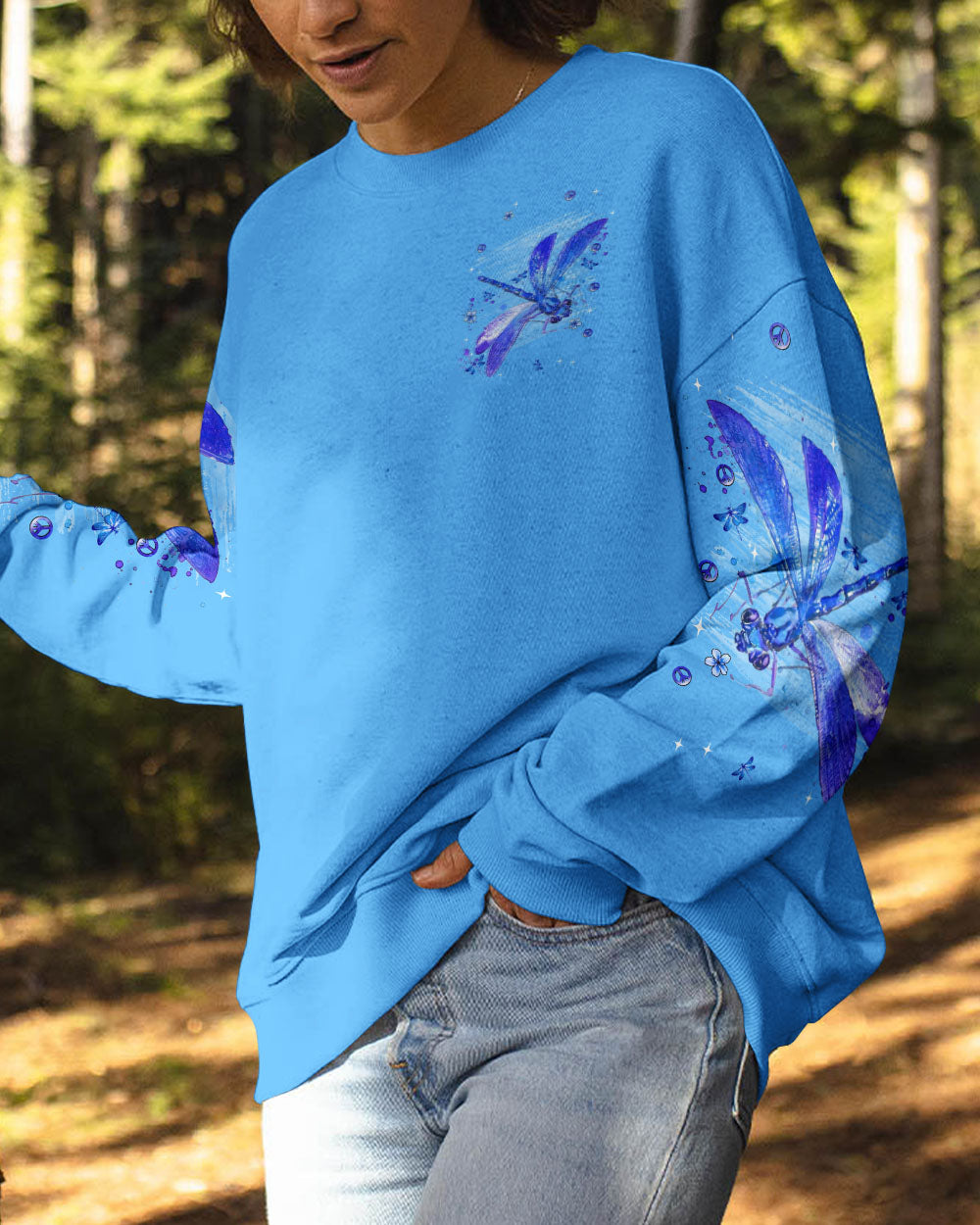 WHISPER WORDS OF WISDOM LET IT BE DRAGONFLY ALL OVER PRINT  - TLNT0710251