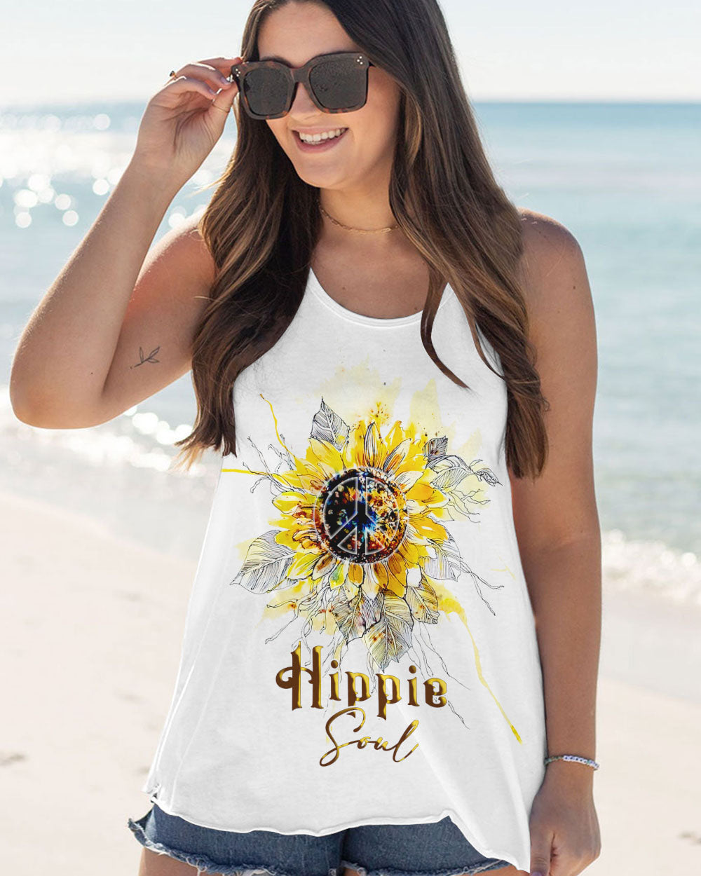 HIPPIE SOUL SUNFLOWER ALL OVER PRINT - TLNT0806233
