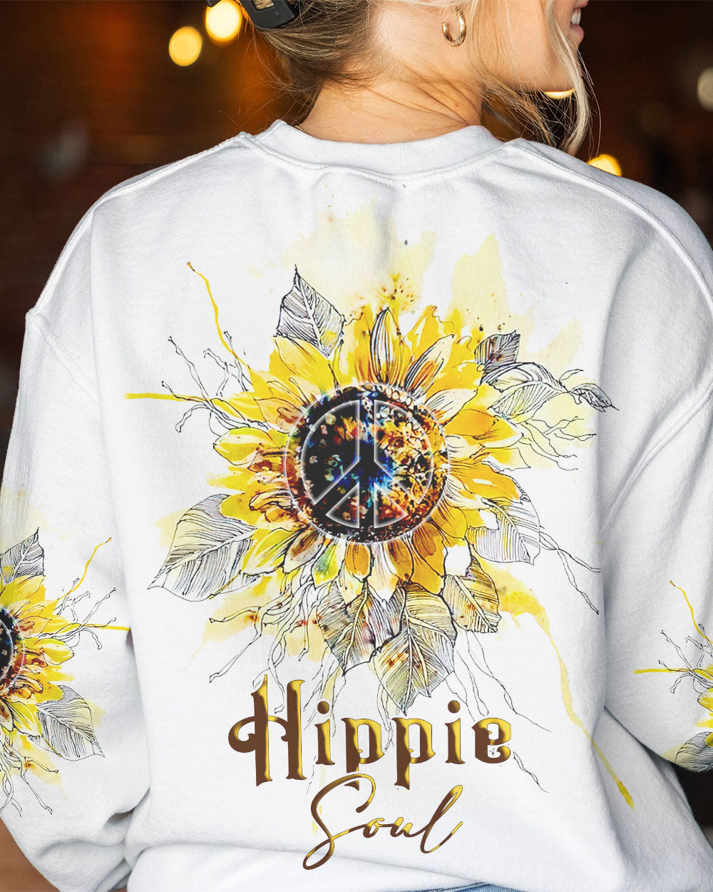 HIPPIE SOUL SUNFLOWER ALL OVER PRINT - TLNT0806233