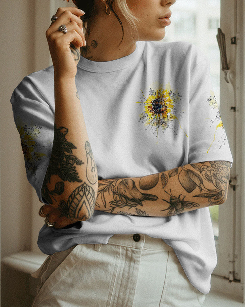HIPPIE SOUL SUNFLOWER ALL OVER PRINT - TLNT0806233