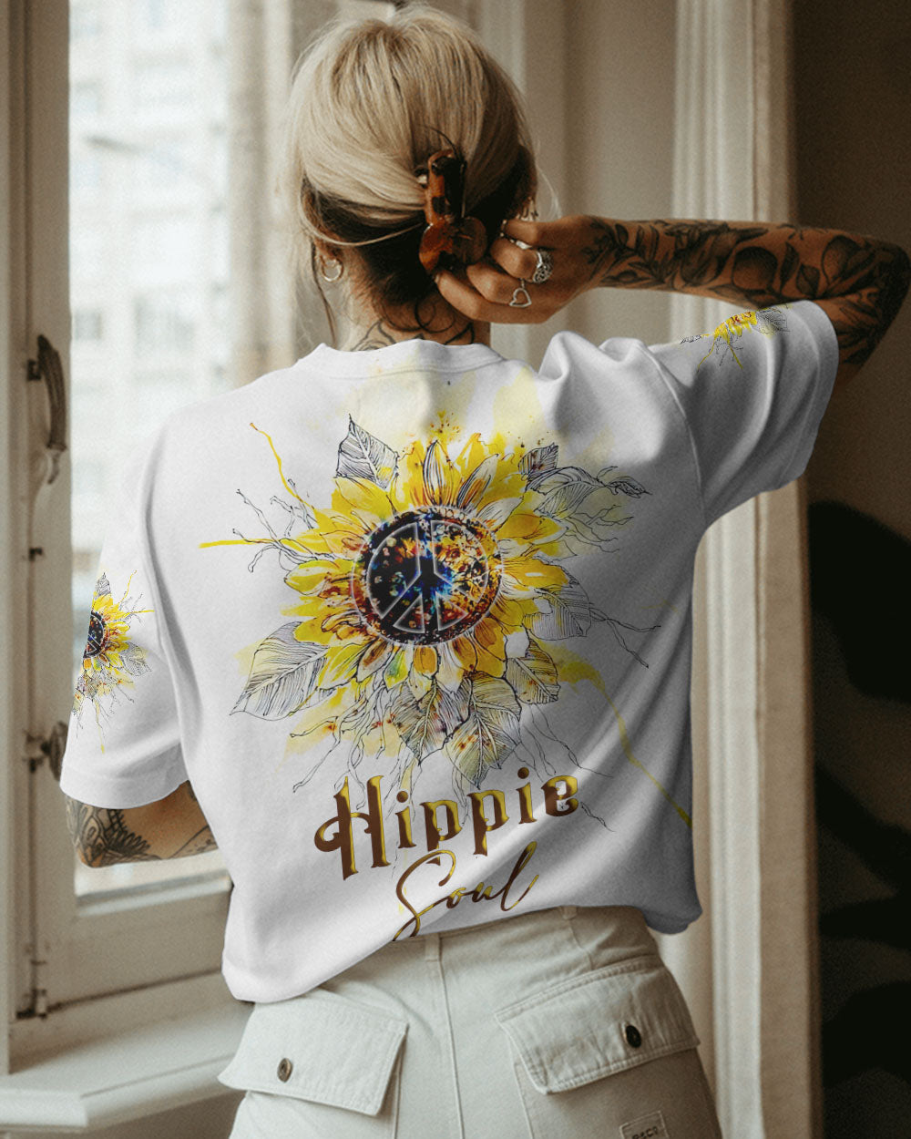 HIPPIE SOUL SUNFLOWER ALL OVER PRINT - TLNT0806233