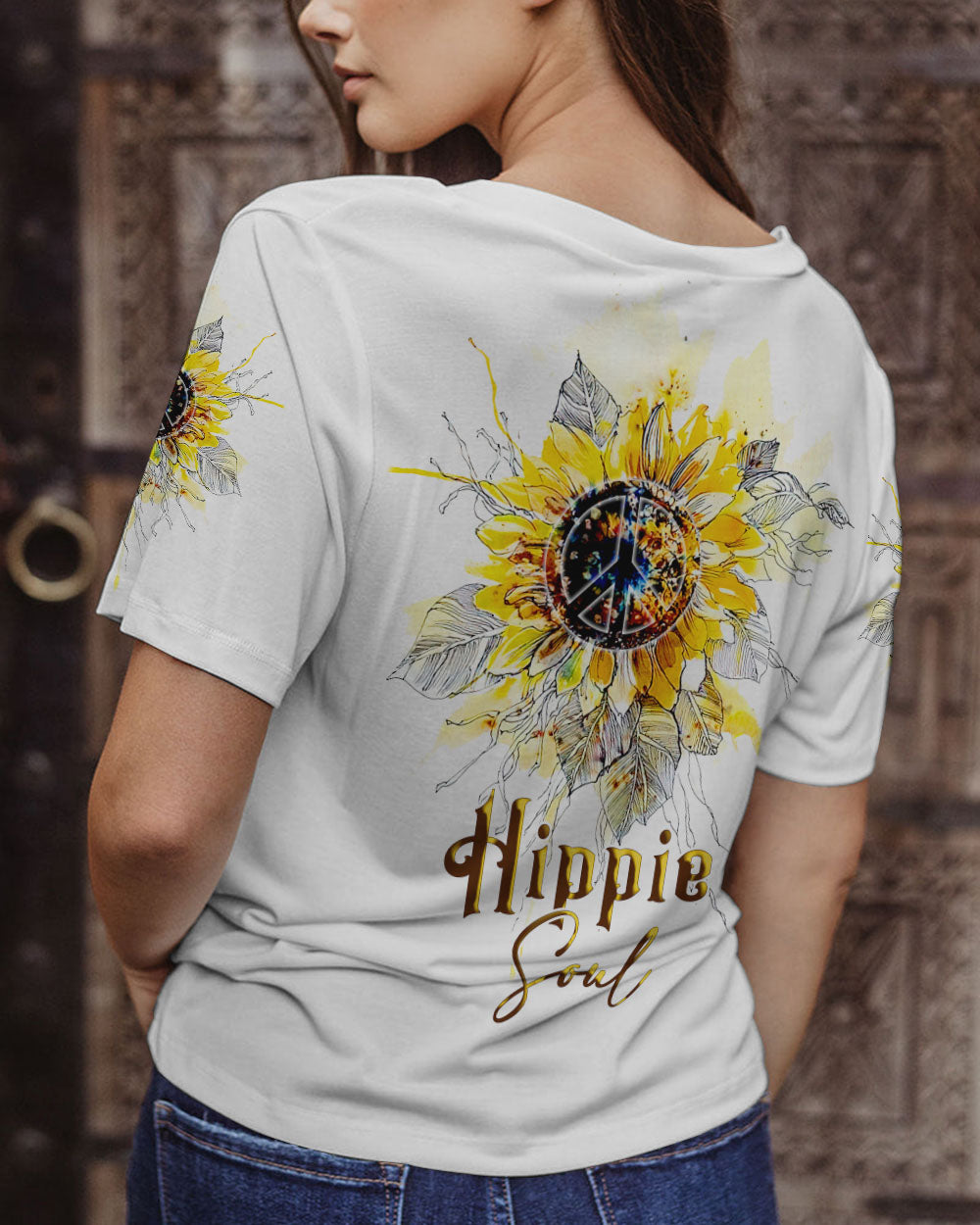 HIPPIE SOUL SUNFLOWER ALL OVER PRINT - TLNT0806233