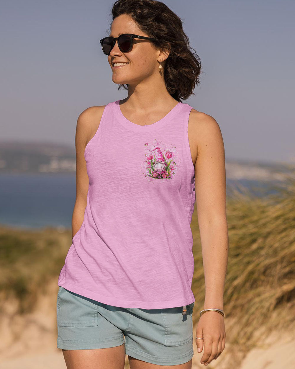 AGE DOESN'T MATTER GNOME FLOWER ALL OVER PRINT - TLNT0808243