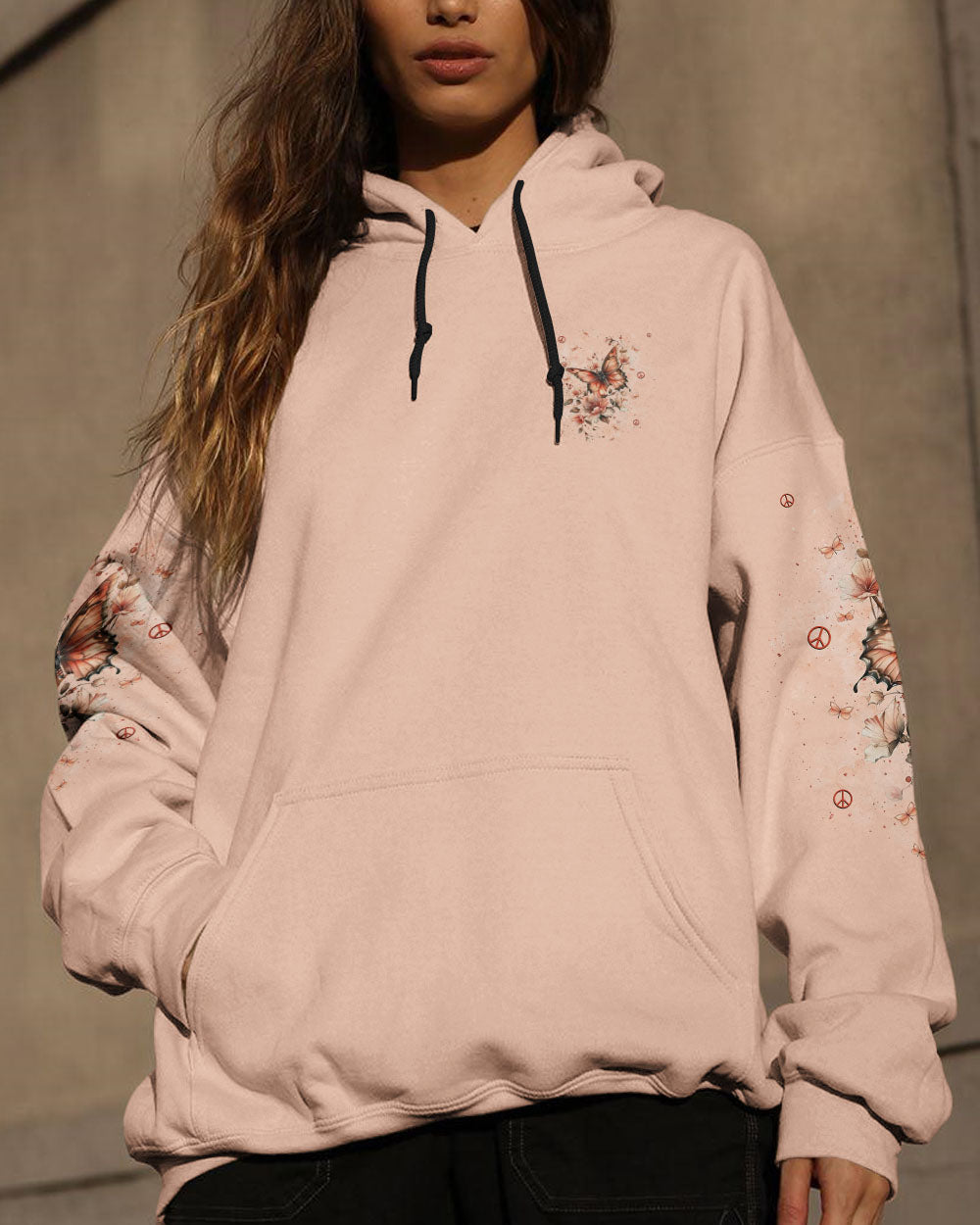 JUST BREATHE BUTTERFLY ALL OVER PRINT  - TLNT0810243