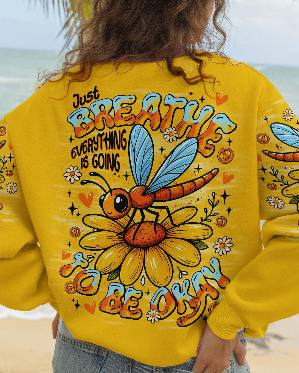 JUST BREATHE   DRAGONFLY ALL OVER PRINT - TLNT0810251