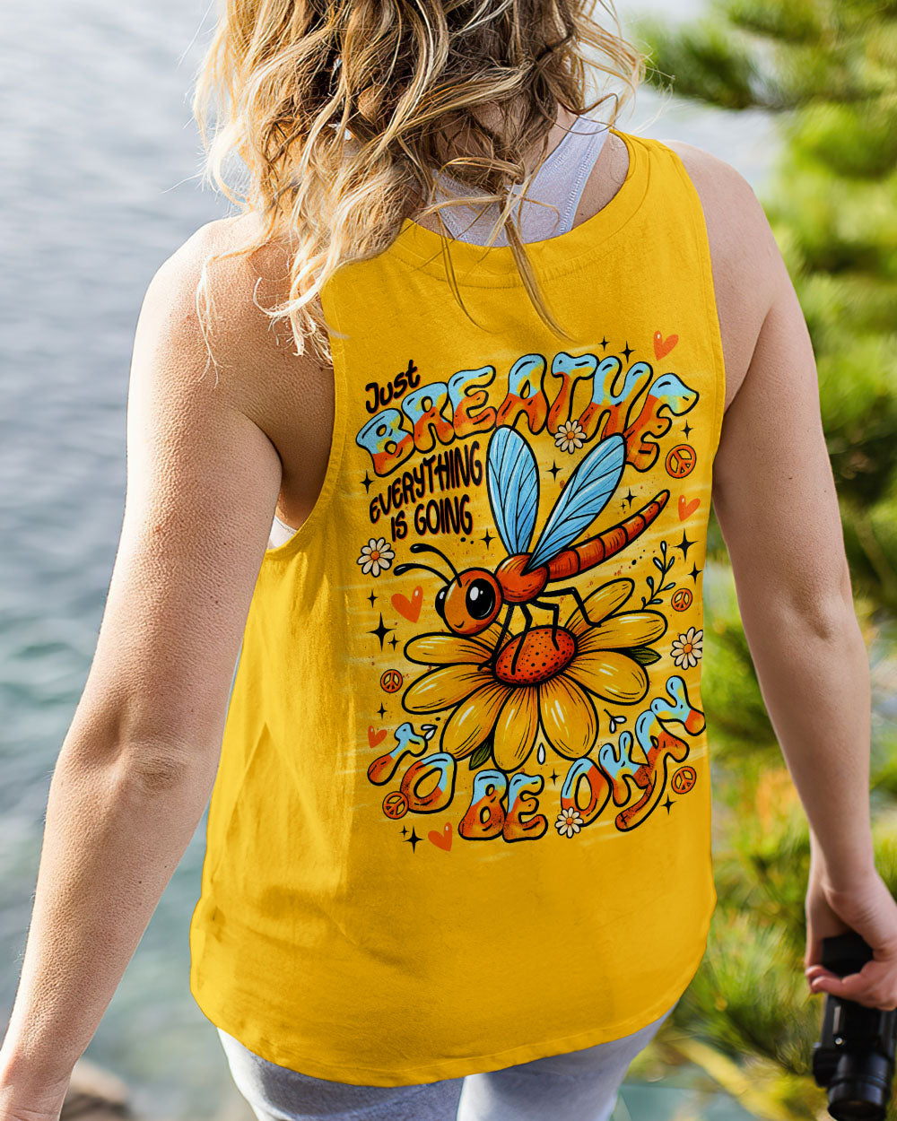 JUST BREATHE   DRAGONFLY ALL OVER PRINT - TLNT0810251