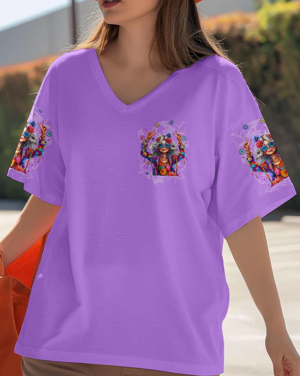 HIPPIE GRANDMA ALL OVER PRINT - TLNT0810254