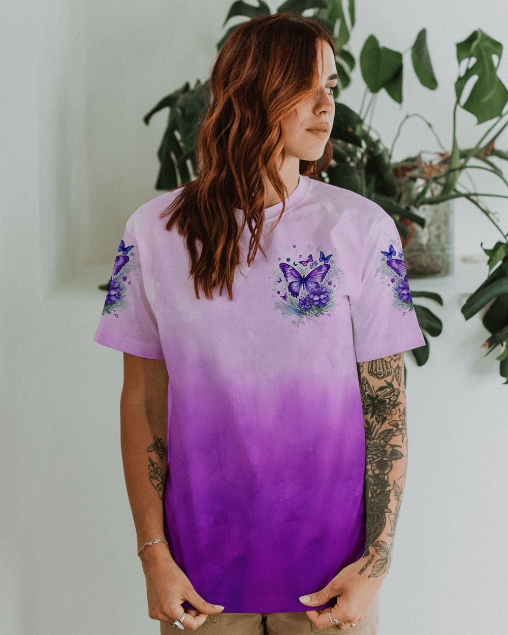JUST BREATHE BUTTERFLY ALL OVER PRINT - TLNT0811243