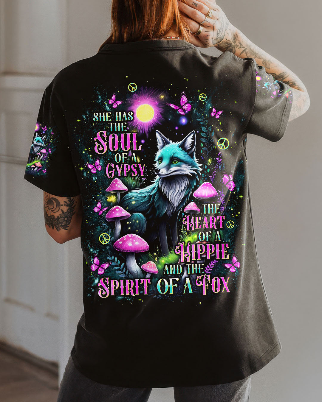 SPIRIT OF A FOX ALL OVER PRINT - TLNT0907251