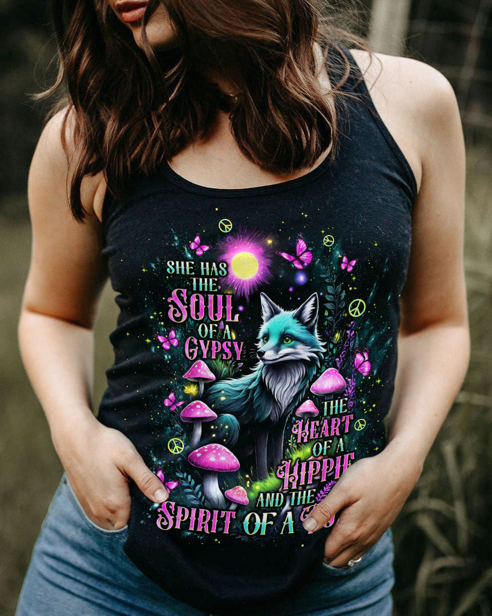 SPIRIT OF A FOX ALL OVER PRINT - TLNT0907251