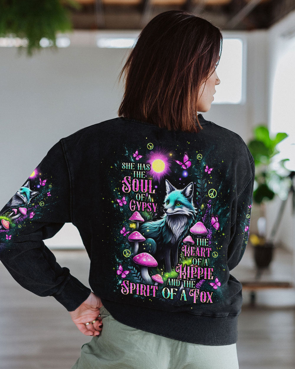 SPIRIT OF A FOX ALL OVER PRINT - TLNT0907251