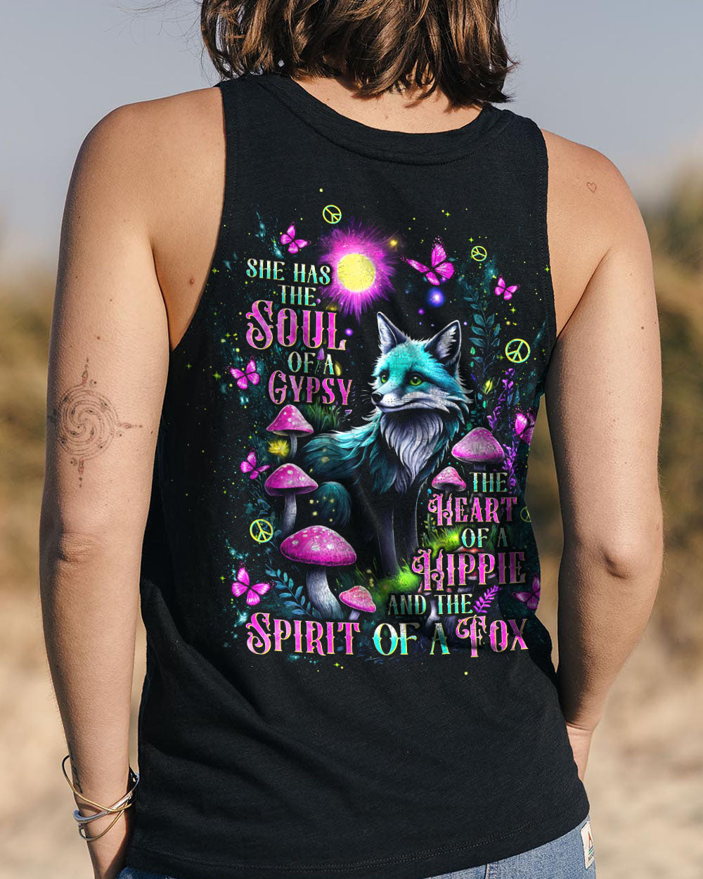 SPIRIT OF A FOX ALL OVER PRINT - TLNT0907251