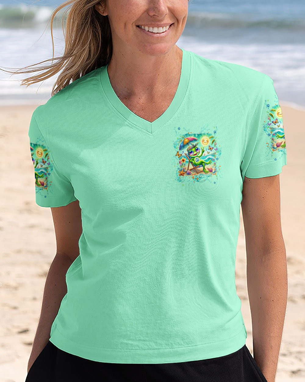 IT'S NOT HOW OLD YOU ARE FROG ALL OVER PRINT - TLNT0908242