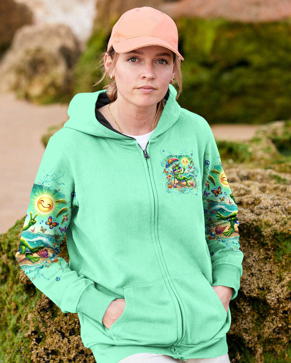 IT'S NOT HOW OLD YOU ARE FROG ALL OVER PRINT - TLNT0908242