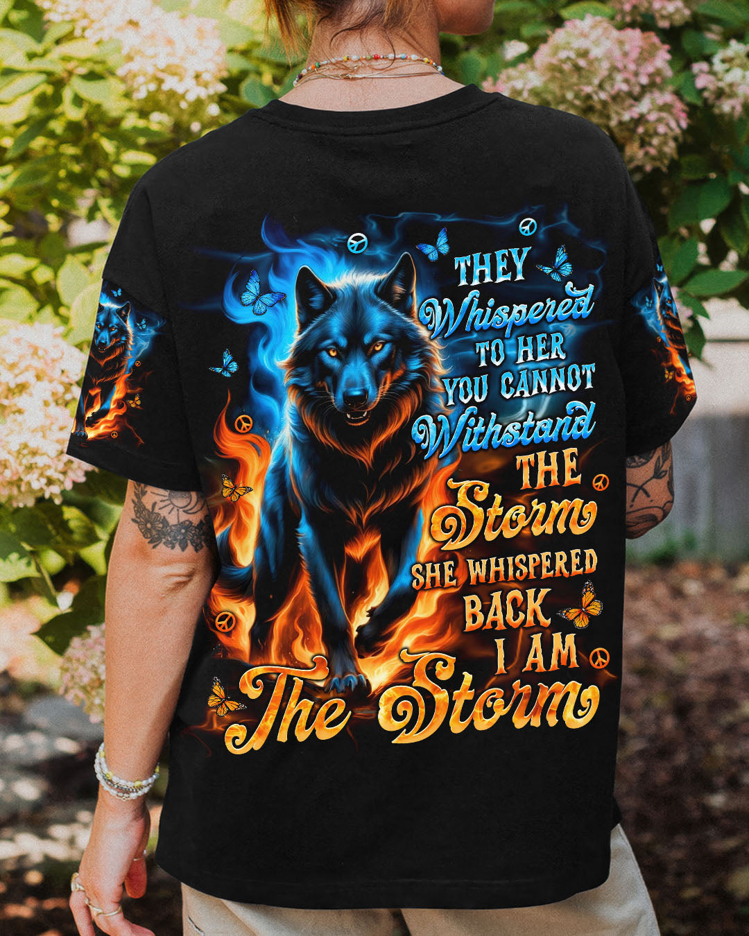I AM THE STORM WOLF ALL OVER PRINT  - TLNT0908251