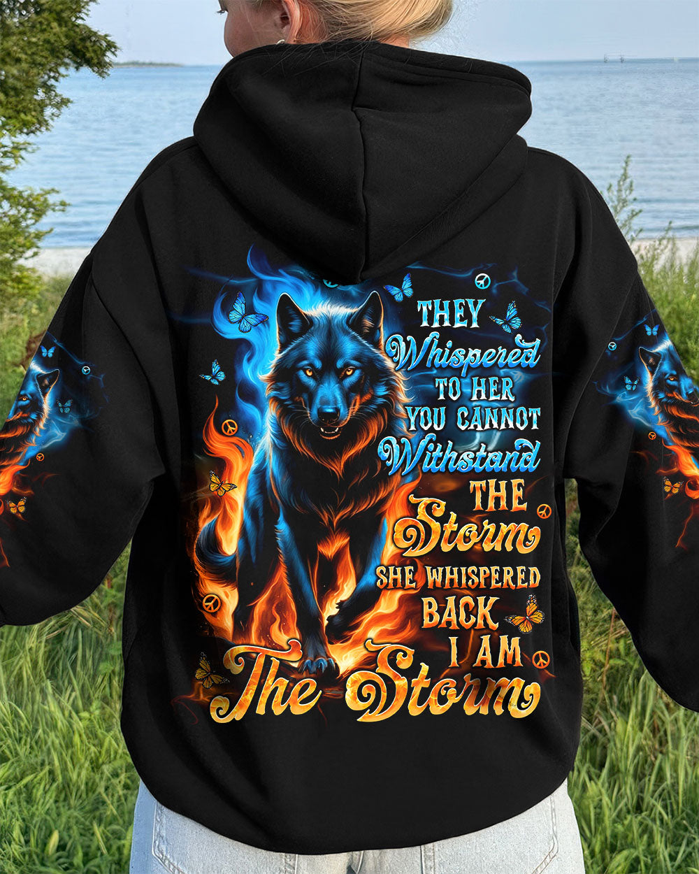 I AM THE STORM WOLF ALL OVER PRINT  - TLNT0908251