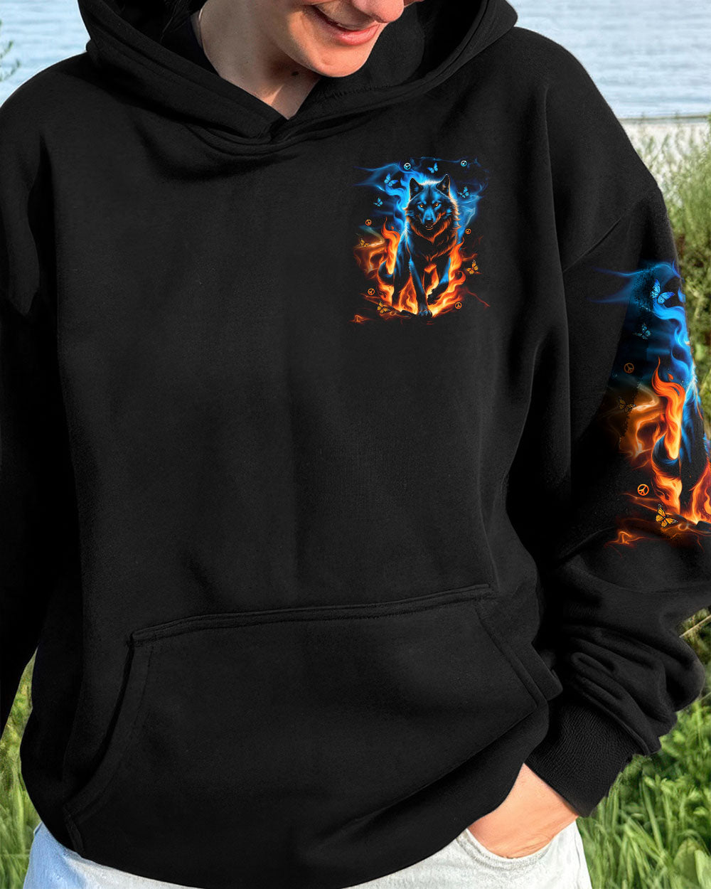 I AM THE STORM WOLF ALL OVER PRINT  - TLNT0908251