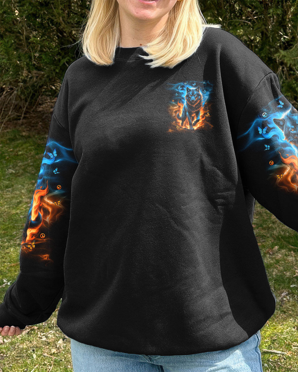 I AM THE STORM WOLF ALL OVER PRINT  - TLNT0908251