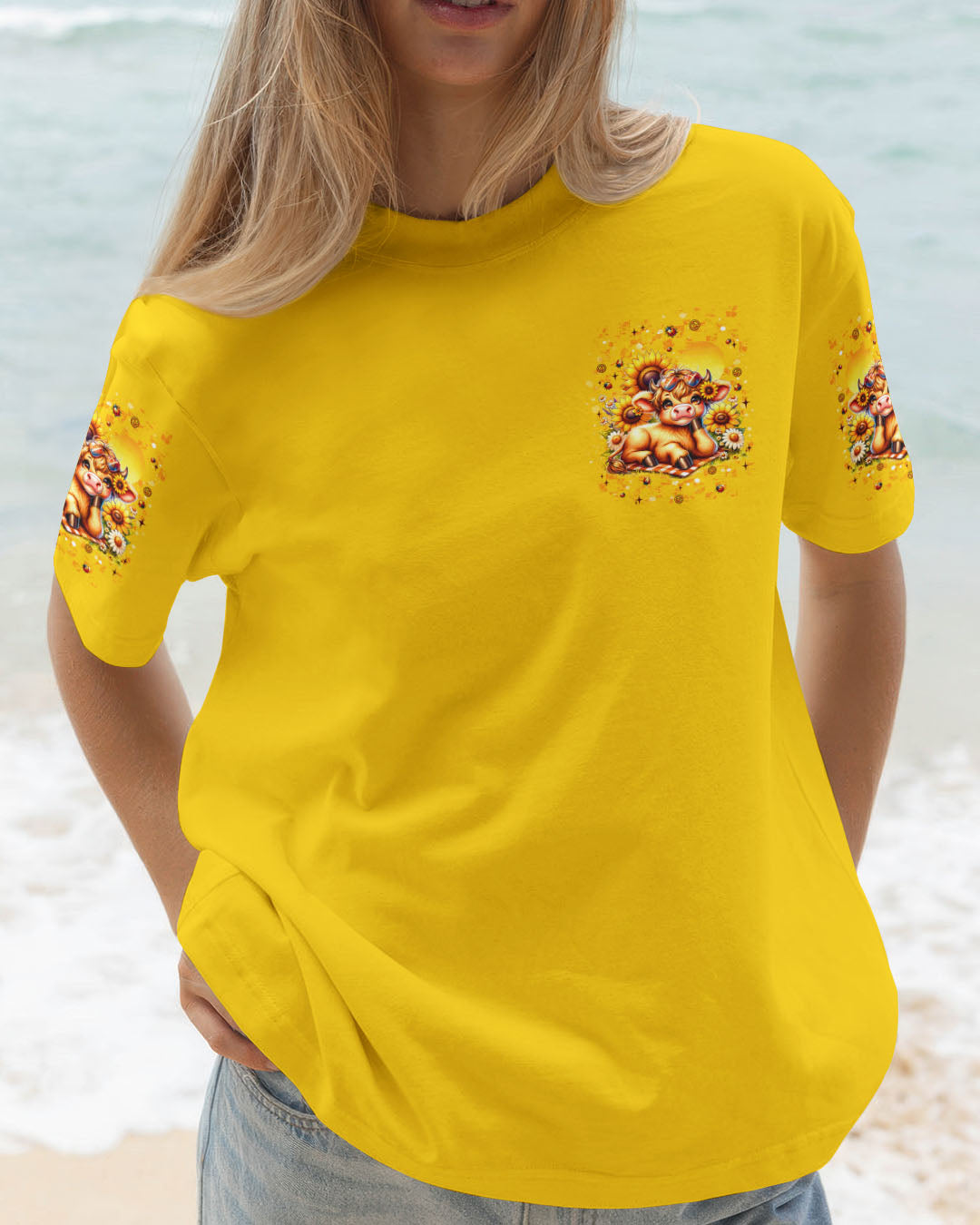 JUST BREATHE COW  ALL OVER PRINT - TLNT0910254