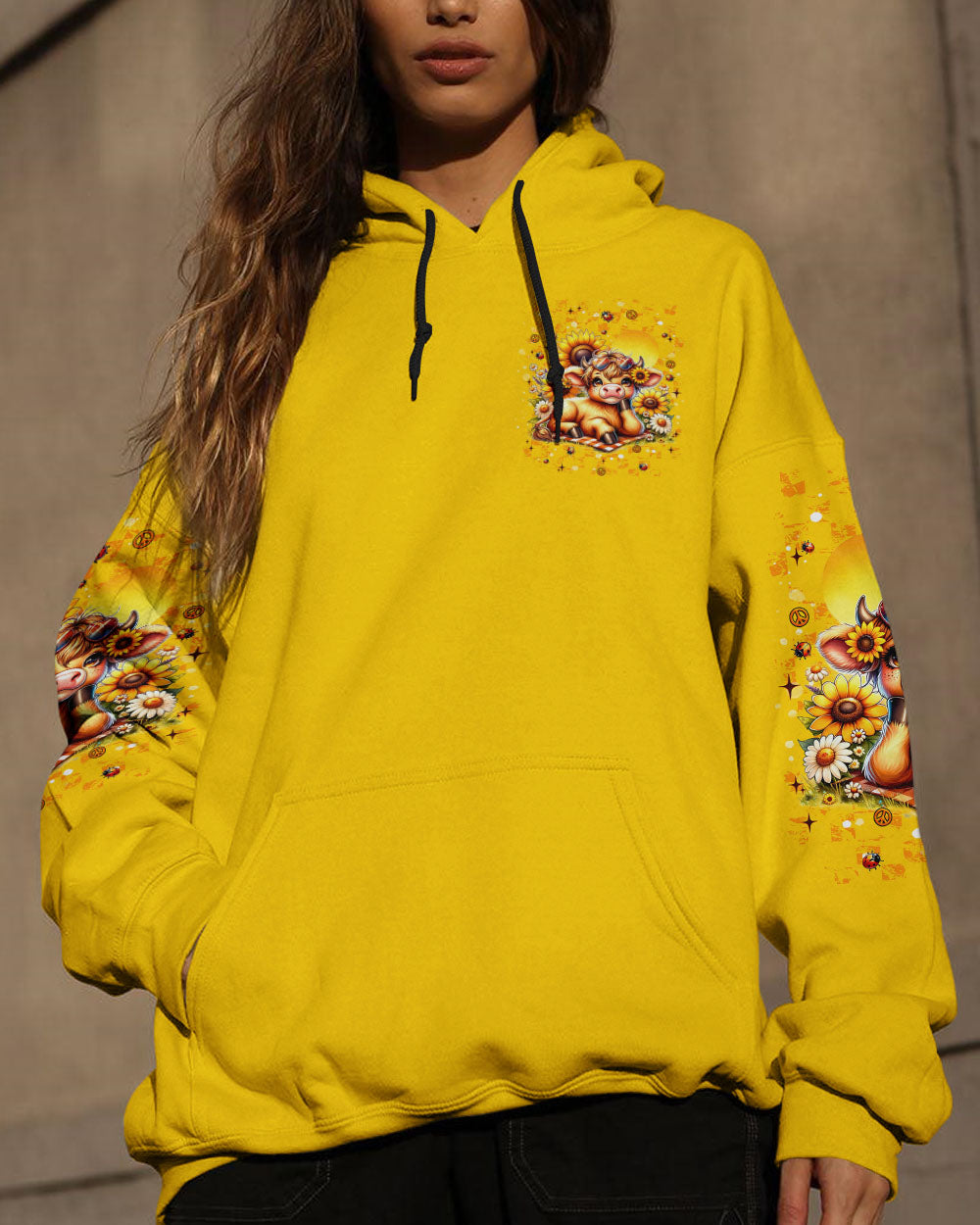 JUST BREATHE COW  ALL OVER PRINT - TLNT0910254