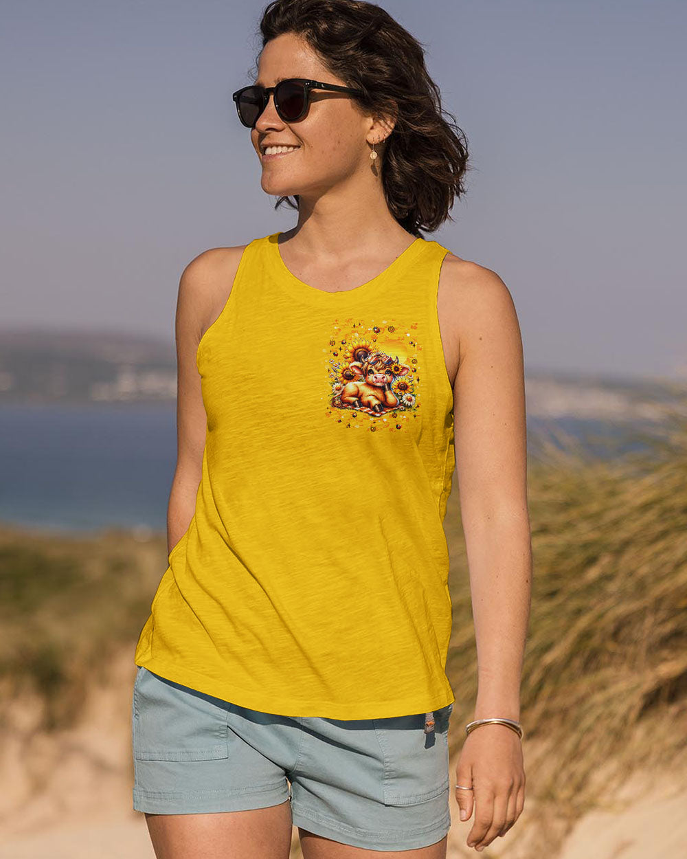 JUST BREATHE COW  ALL OVER PRINT - TLNT0910254