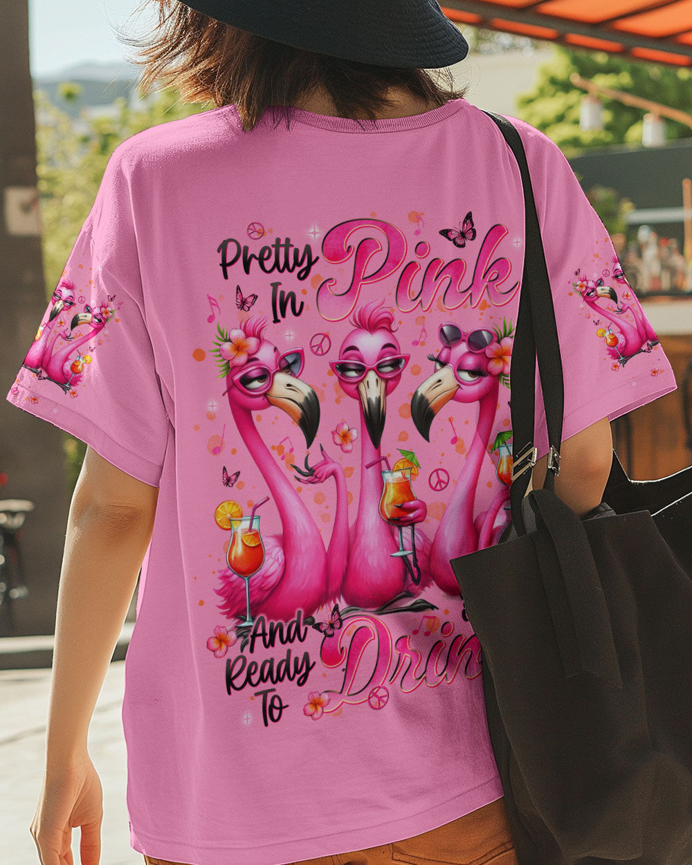 PRETTY IN PINK FLAMINGO ALL OVER PRINT - TLNT1004253