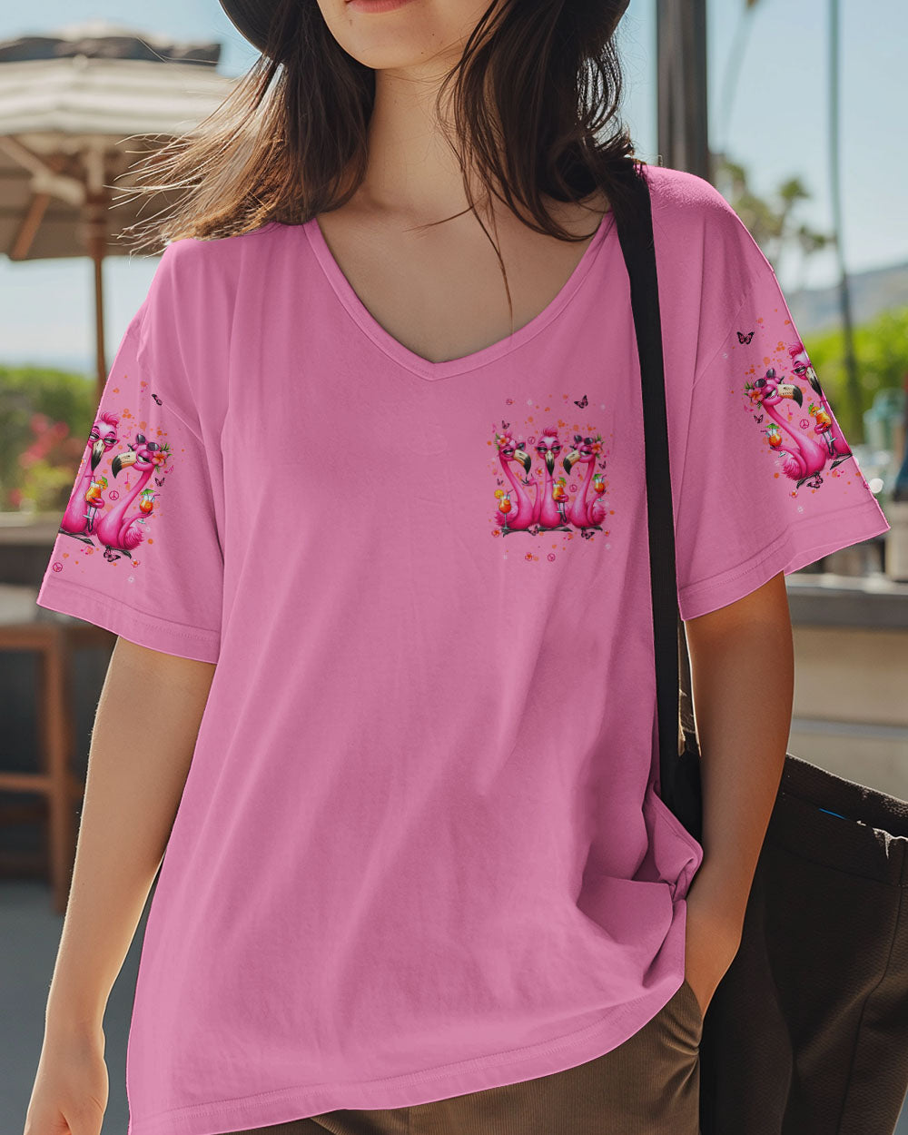 PRETTY IN PINK FLAMINGO ALL OVER PRINT - TLNT1004253
