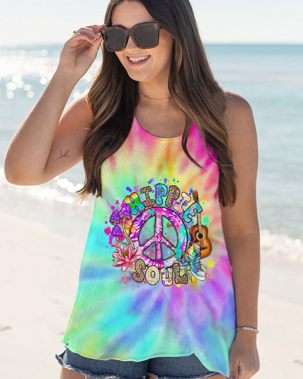 HIPPIE SOUL TIE DYE ALL OVER PRINT - TLNT1007233
