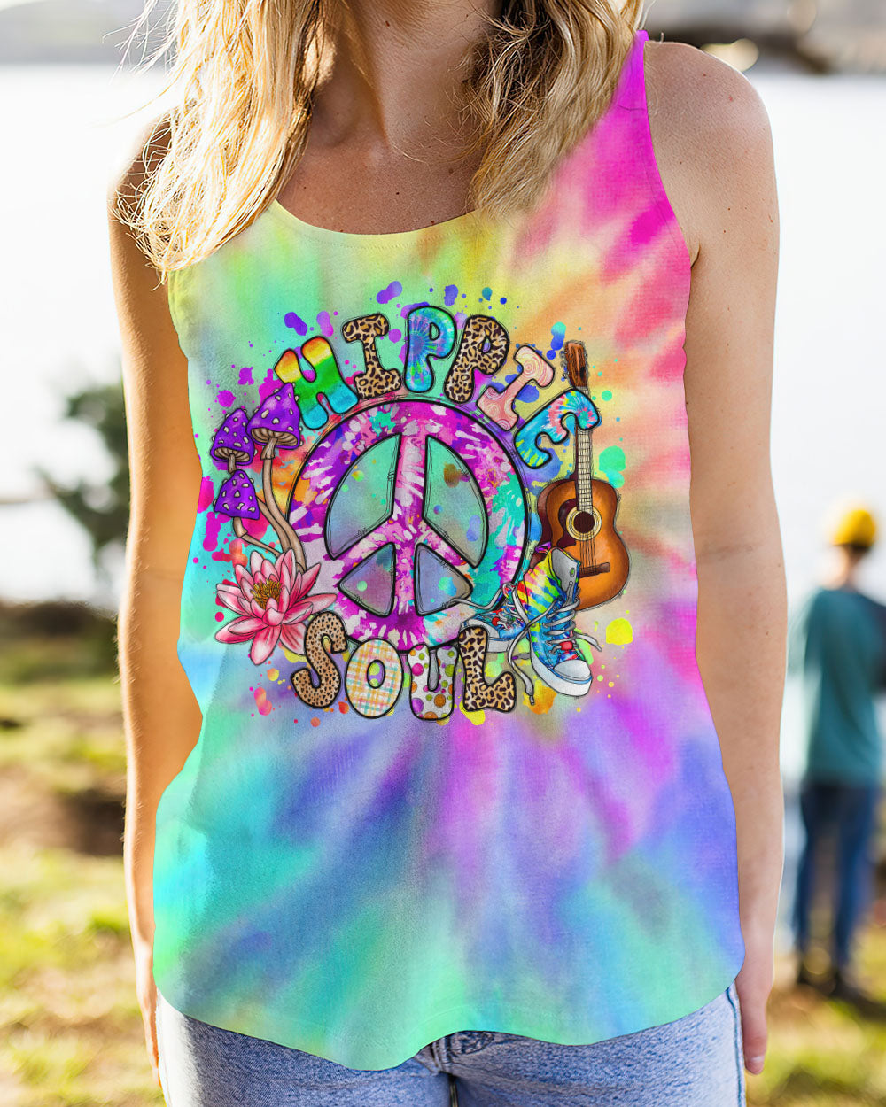HIPPIE SOUL TIE DYE ALL OVER PRINT - TLNT1007233