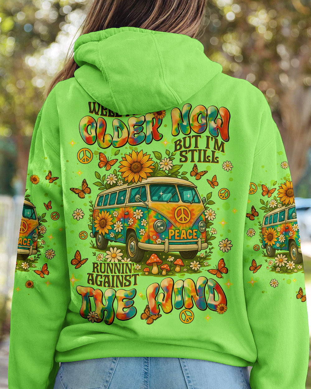 RUNNING AGAINST THE WIND BUS FLORAL ALL OVER PRINT - TLNT1009254