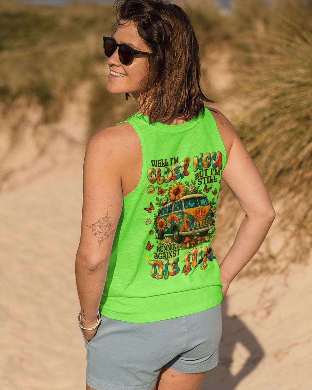 RUNNING AGAINST THE WIND BUS FLORAL ALL OVER PRINT - TLNT1009254