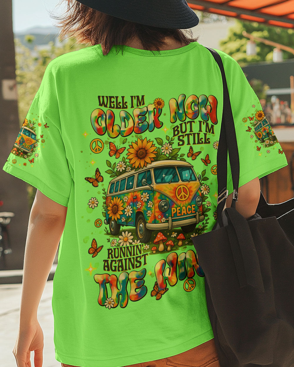 RUNNING AGAINST THE WIND BUS FLORAL ALL OVER PRINT - TLNT1009254