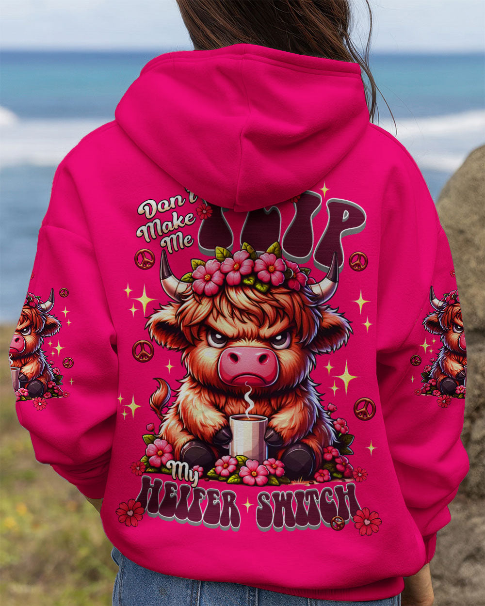 HEIFER SWITCH COW  ALL OVER PRINT - TLNT1011253