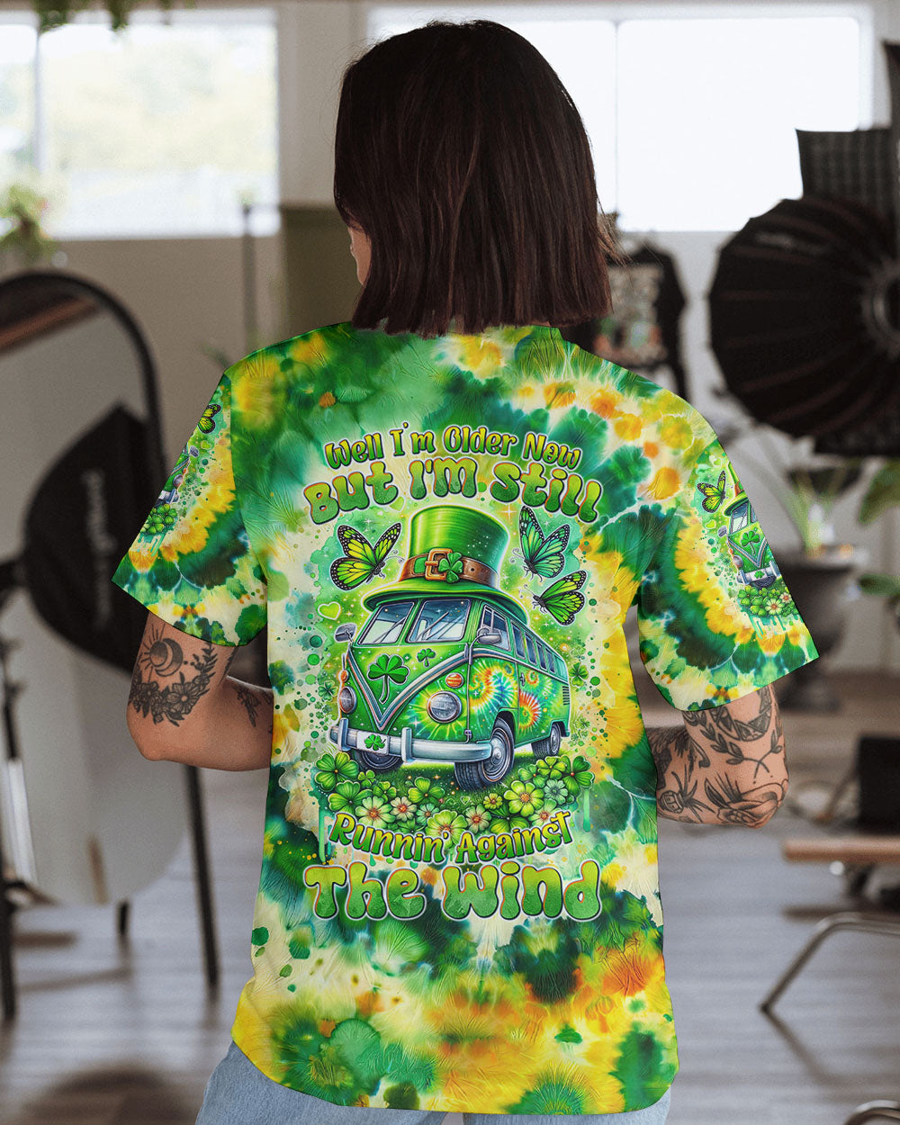 RUNNING AGAINST THE WIND PATRICK'S DAY ALL OVER PRINT - TLNT1101241