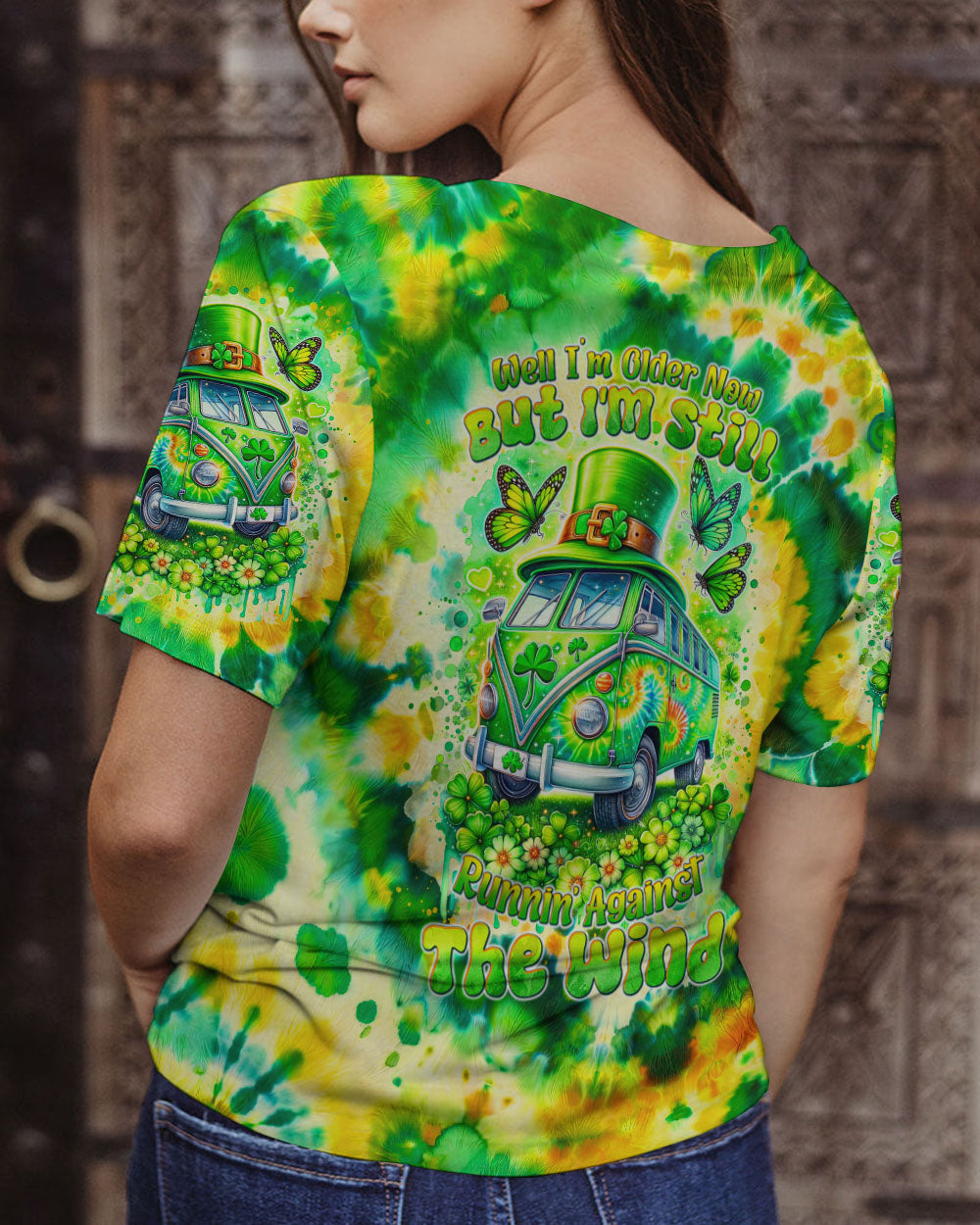 RUNNING AGAINST THE WIND PATRICK'S DAY ALL OVER PRINT - TLNT1101241