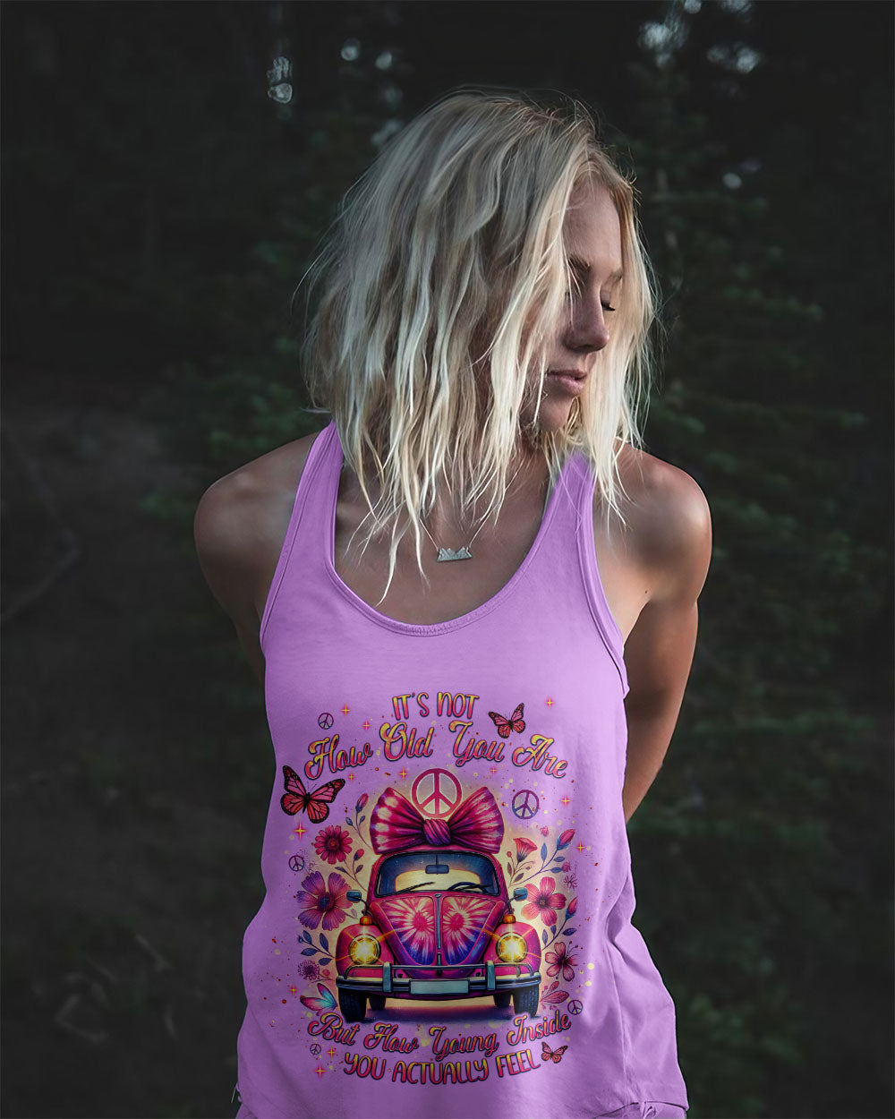 IT'S NOT HOW OLD YOU ARE CAR ALL OVER PRINT - TLNT1107243