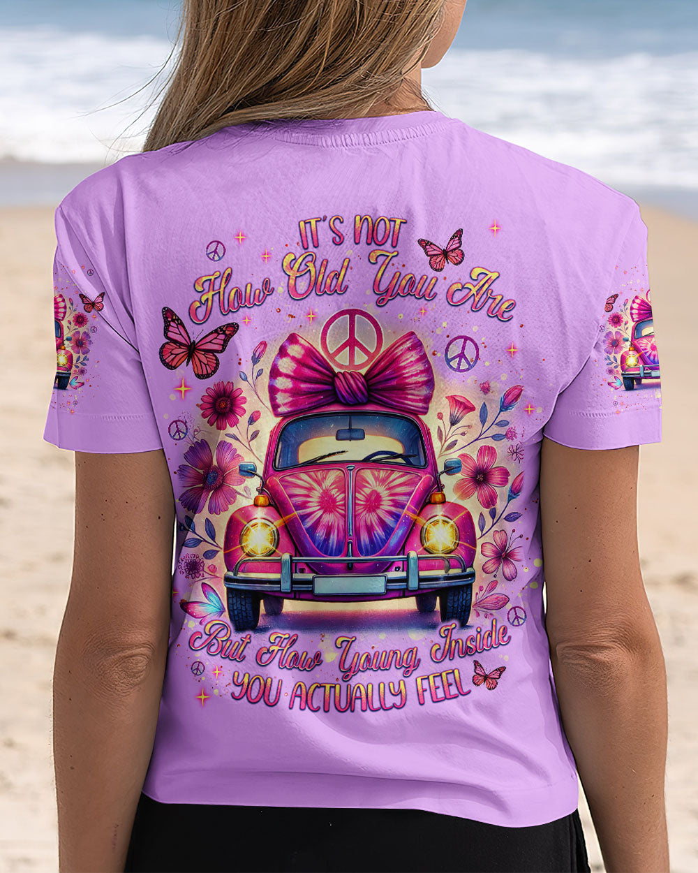 IT'S NOT HOW OLD YOU ARE CAR ALL OVER PRINT - TLNT1107243