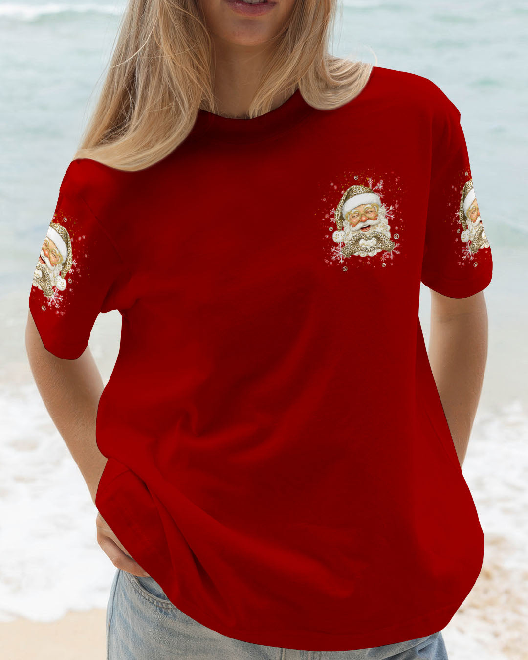 DON'T STOP BELIEVING CHRISTMAS ALL OVER PRINT - TLNT1111251