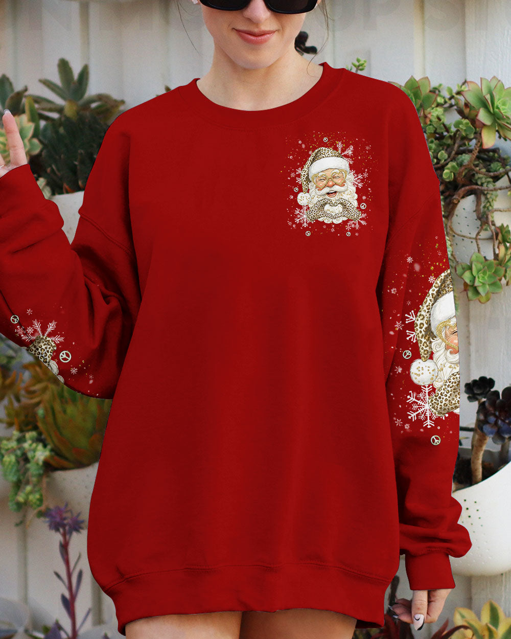 DON'T STOP BELIEVING CHRISTMAS ALL OVER PRINT - TLNT1111251