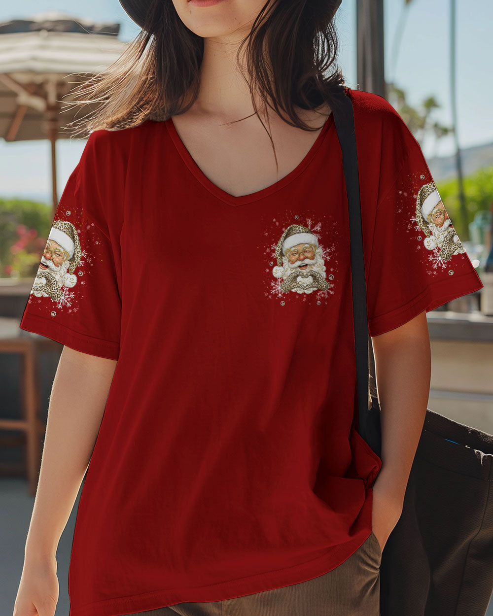 DON'T STOP BELIEVING CHRISTMAS ALL OVER PRINT - TLNT1111251