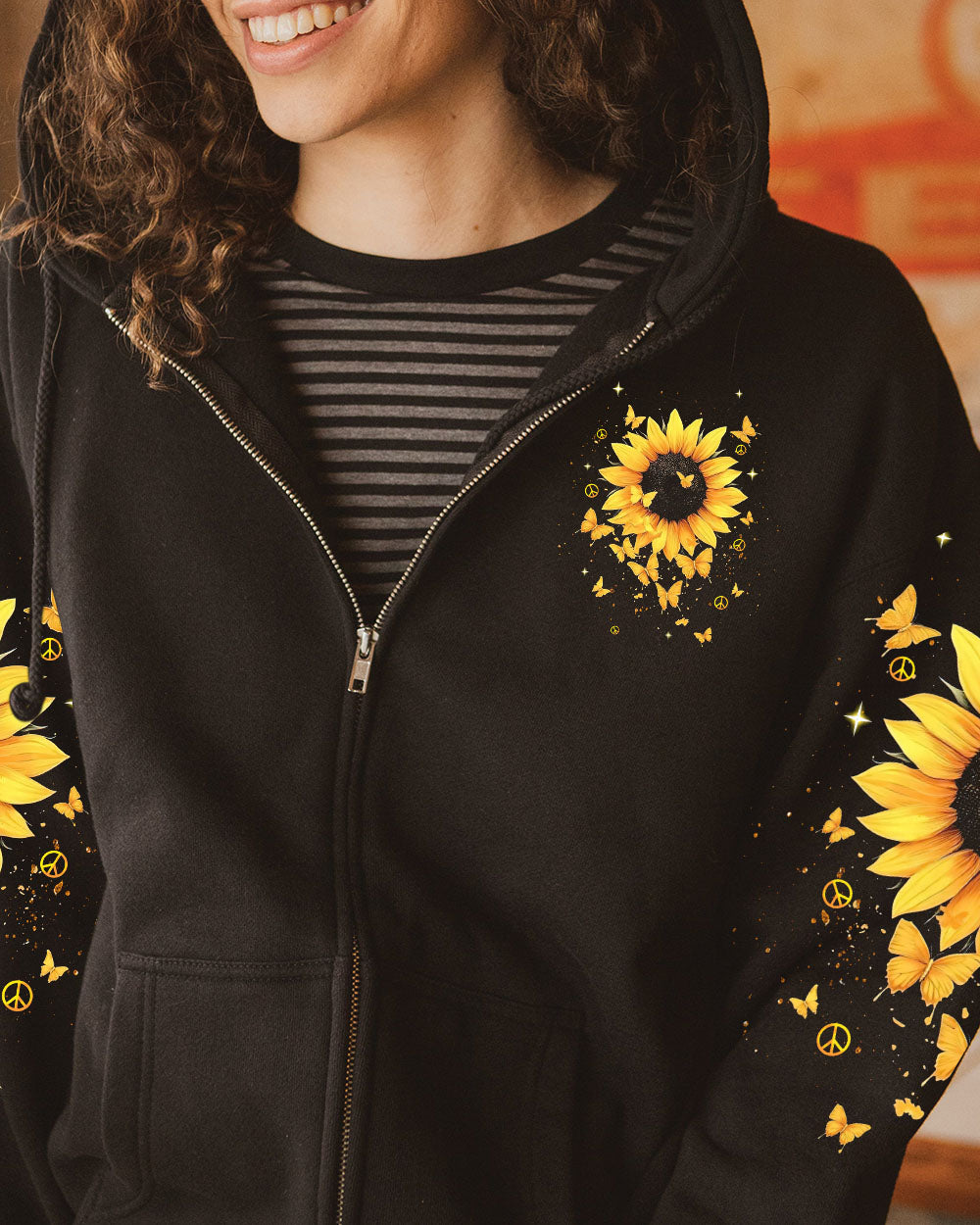 JUST BREATHE SUNFLOWER ALL OVER PRINT  - TLNT1203252