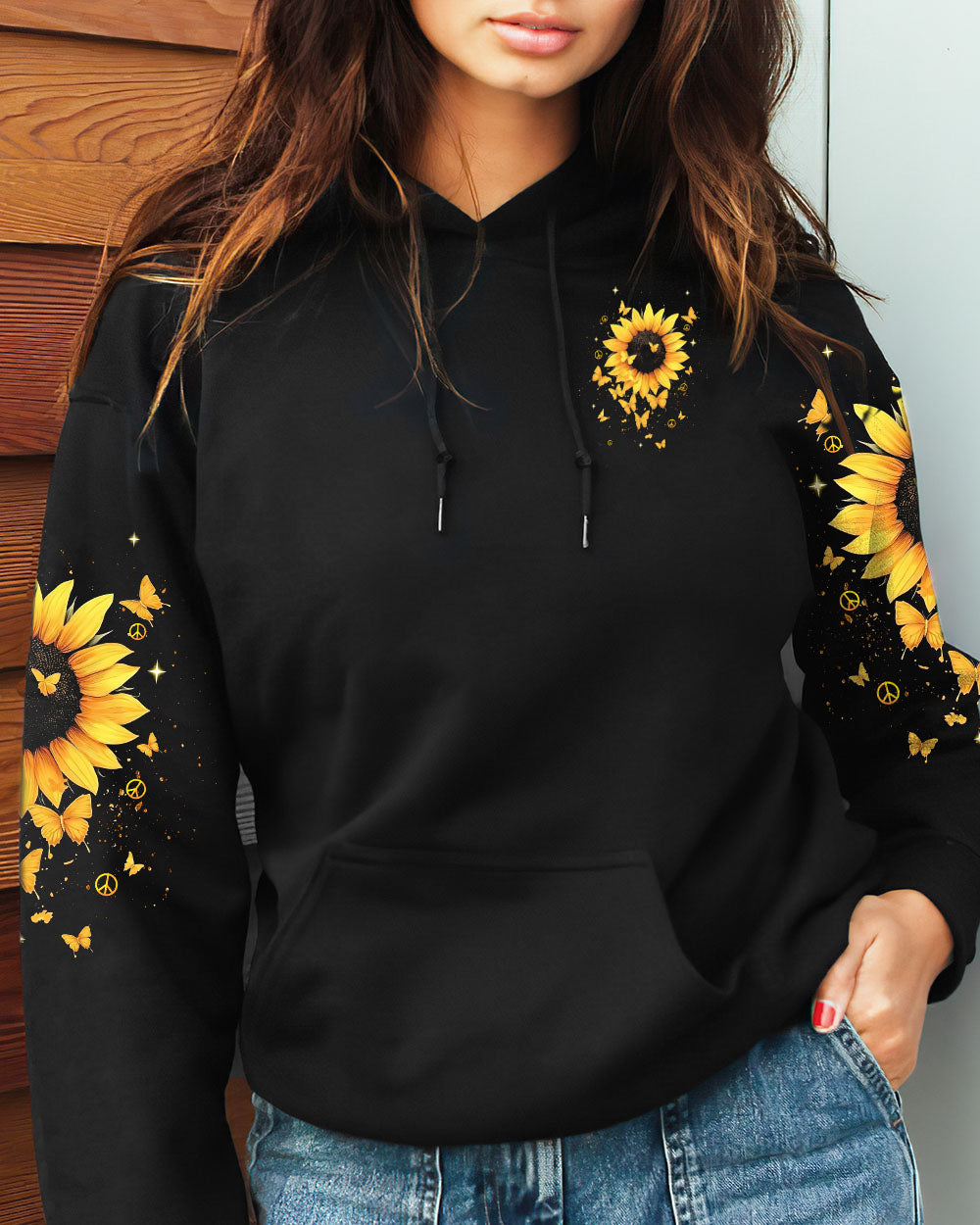 JUST BREATHE SUNFLOWER ALL OVER PRINT  - TLNT1203252