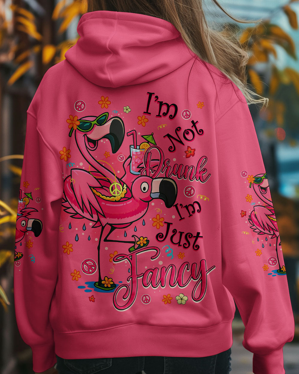 I'M JUST FANCY FLAMINGO ALL OVER PRINT - TYQY1404252
