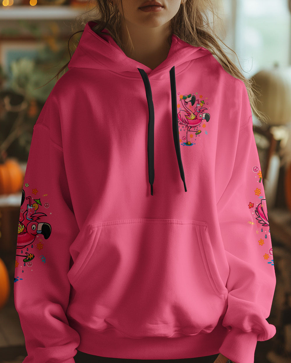 I'M JUST FANCY FLAMINGO ALL OVER PRINT - TYQY1404252