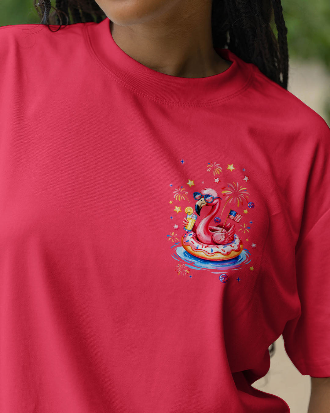 PRETTY IN PINK FLAMINGO ALL OVER PRINT - TLNT1205252