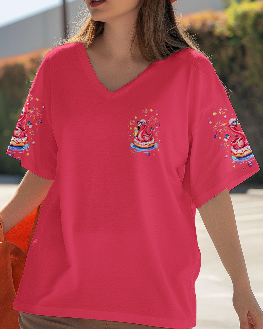 PRETTY IN PINK FLAMINGO ALL OVER PRINT - TLNT1205252