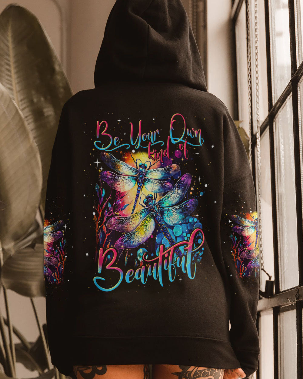 BE YOUR OWN KIND OF BEAUTIFUL DRAGONFLY ALL OVER PRINT - TLNT1209234